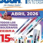 catalogo adosa papeleria abril 2026