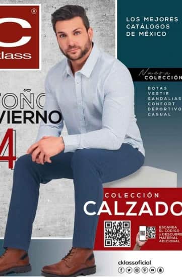 Catalogo de zapatos Cklass caballero 2024